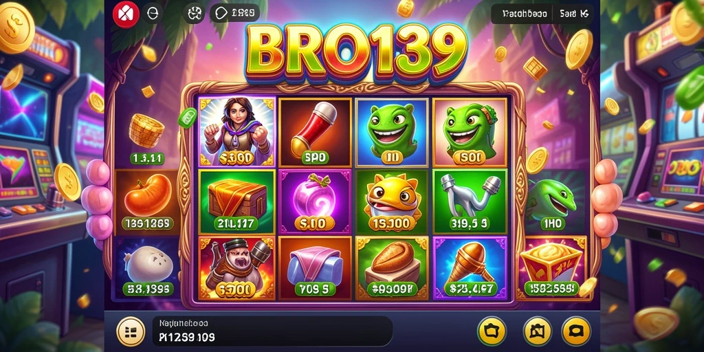 Screenshot gameplay BRO138 dengan grafis menarik dan fitur bonus.