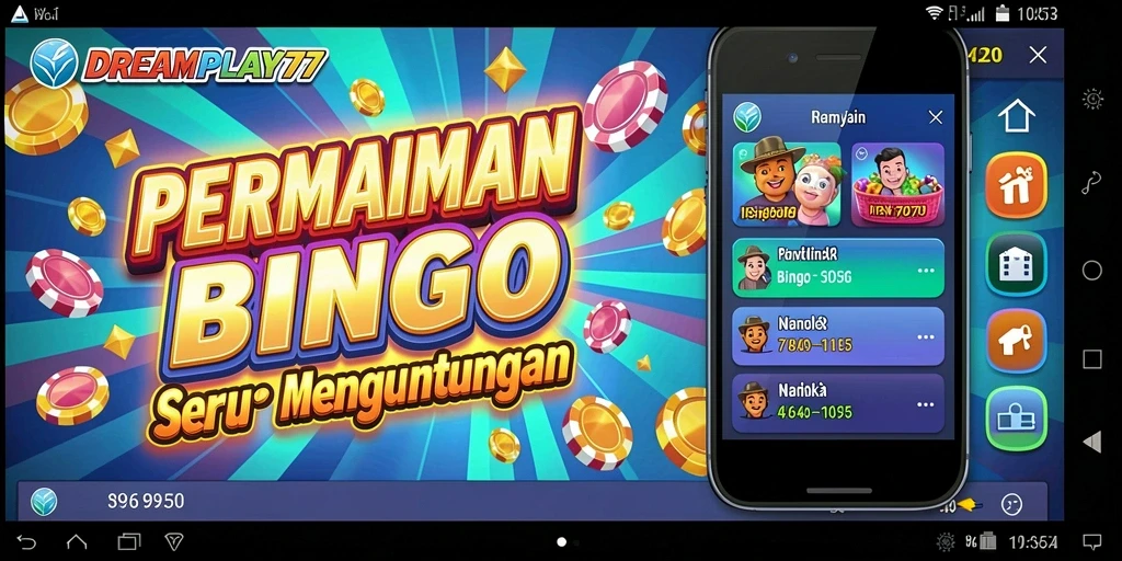 Tampilan gameplay seru dengan interaksi sosial di DREAMPLAY77.
