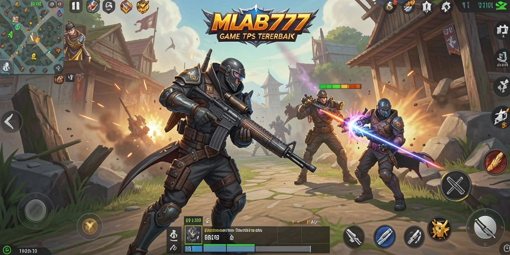 Tampilan menegangkan dari pertempuran di MLBB777.