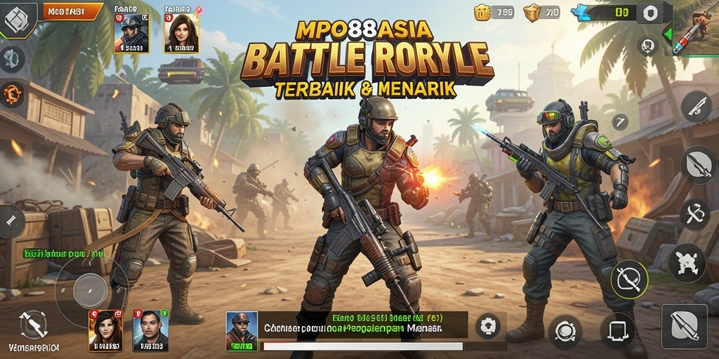 Screenshot gameplay MPO88ASIA menampilkan aksi pertempuran seru.