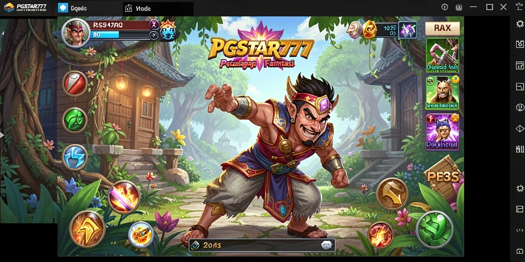 Tangkapan layar gameplay menampilkan aksi seru dalam petualangan.