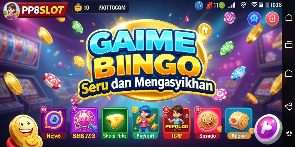 Tampilan gameplay seru dan interaktif dalam PP8SLOT.