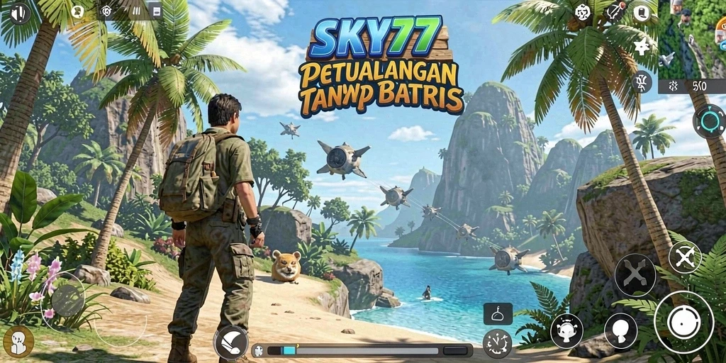 Gameplay mendebarkan di dunia terbuka SKY77