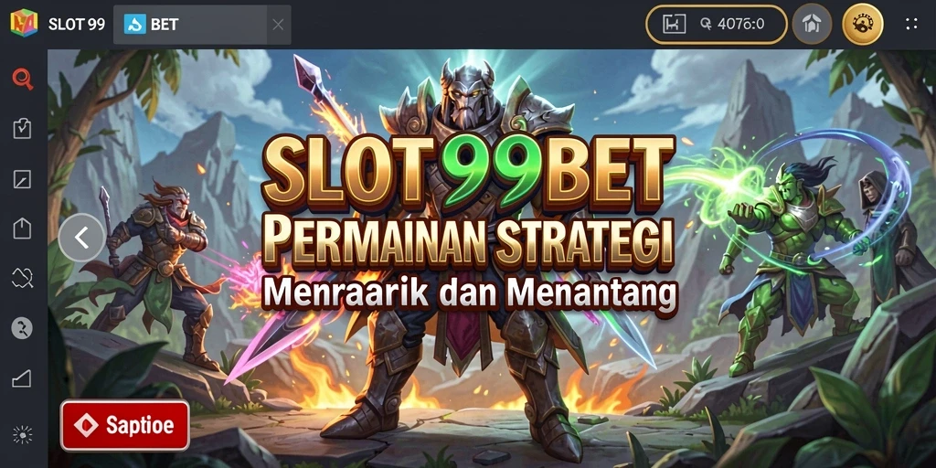 Tampilan gameplay SLOT99BET yang seru dan menantang.