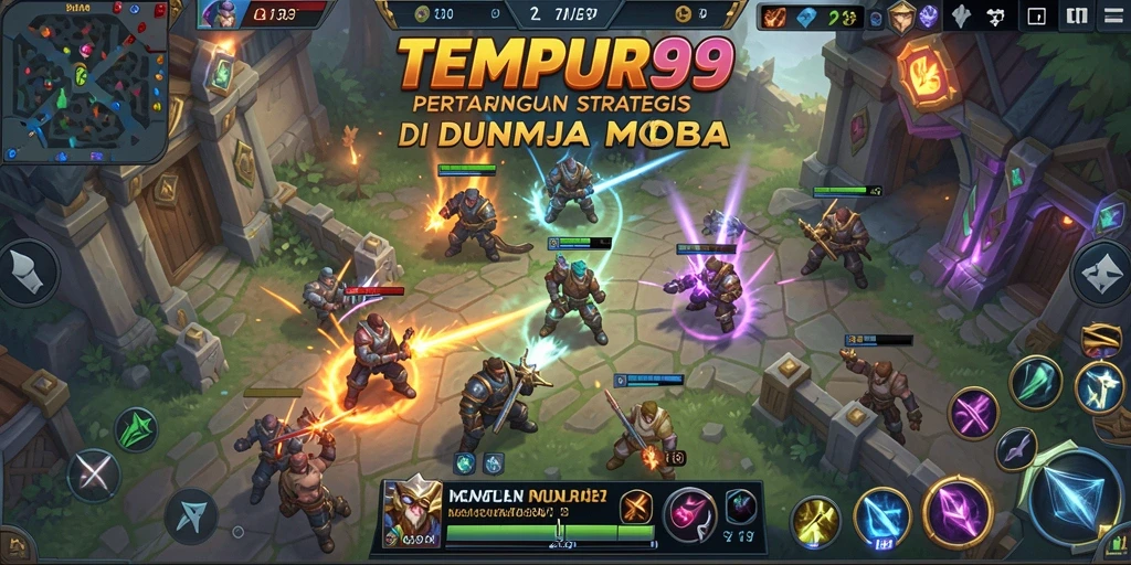 Tampilan seru pertarungan karakter dalam TEMPUR99.