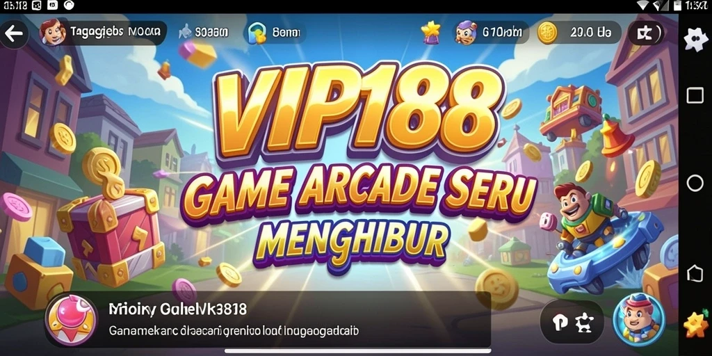 Tampilan gameplay seru dari VIP188 yang menantang pemain.