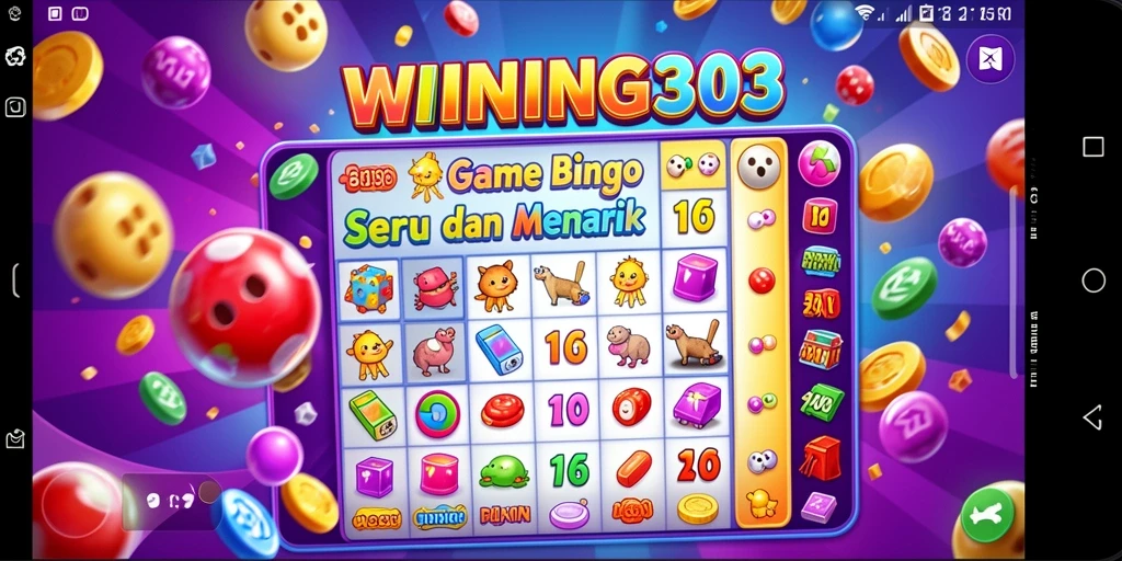 Screenshot gameplay WINNING303 yang menunjukkan aksi Bingo seru.